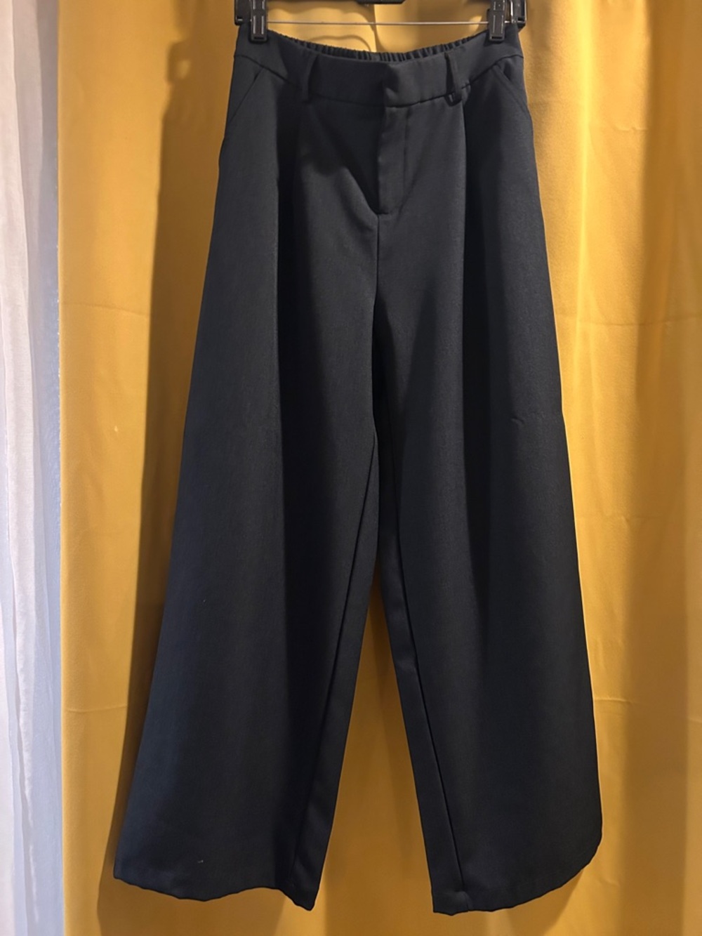 Women’s Wide Leg Dark Navy Dress Pants